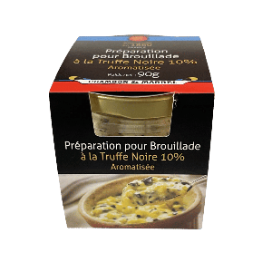 Préparation pour brouillade à la truffe noire 10 % – Prête à cuisiner