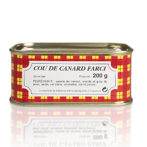 Cou de Canard Farci en conserve - Alby Foie Gras