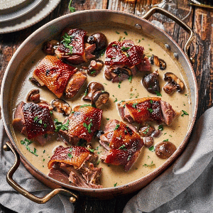 Canard aux cèpes - Sachet de 350 g