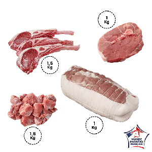 Colis Viande d'Agneau 5 kg - Origine France