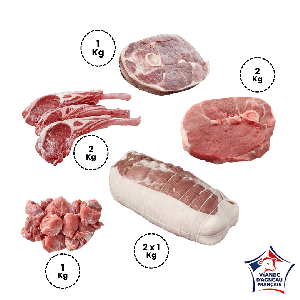 Colis viande d'agneau 8 kg - Origine France