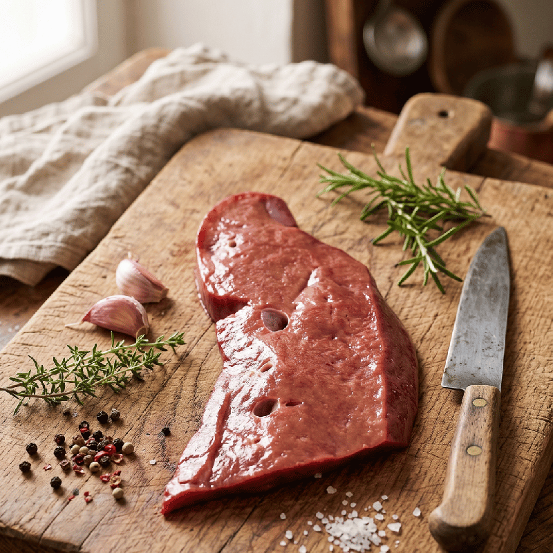Foie de veau - mise en scène
