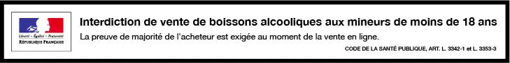 L’ABUS D’ALCOOL EST DANGEREUX POUR LA SANTÉ, À CONSOMMER AVEC MODÉRATION Pour votre santé, évitez de grignoter entre les repas. www.mangerbouger.fr