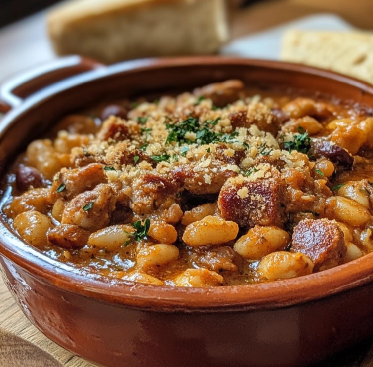 cassoulet maison à la saucisse de toulouse