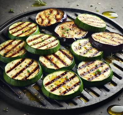 courgette et aubergine grillées