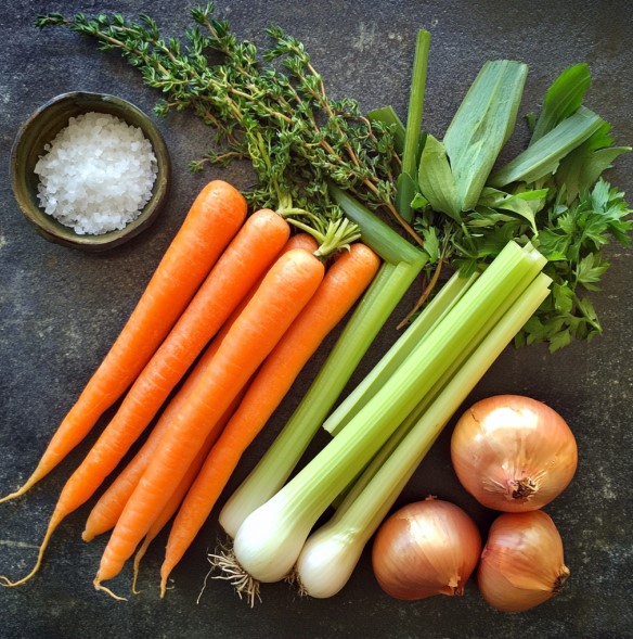 légumes pour bouillon de légumes