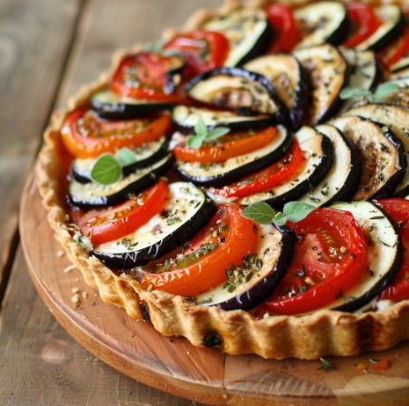 tarte à la tomate