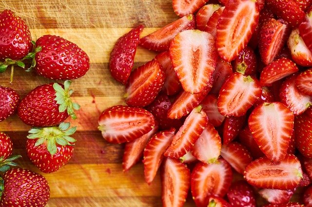 fraise fruit d'été