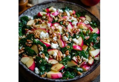 Salade estivale de blettes et chèvre frais
