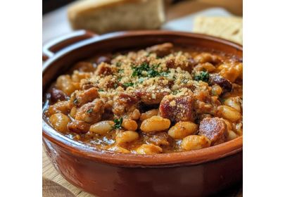 Recette du cassoulet maison avec des produits locaux