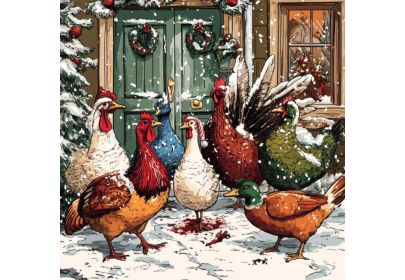 Les volailles festives : étoiles des tables de Noël en France